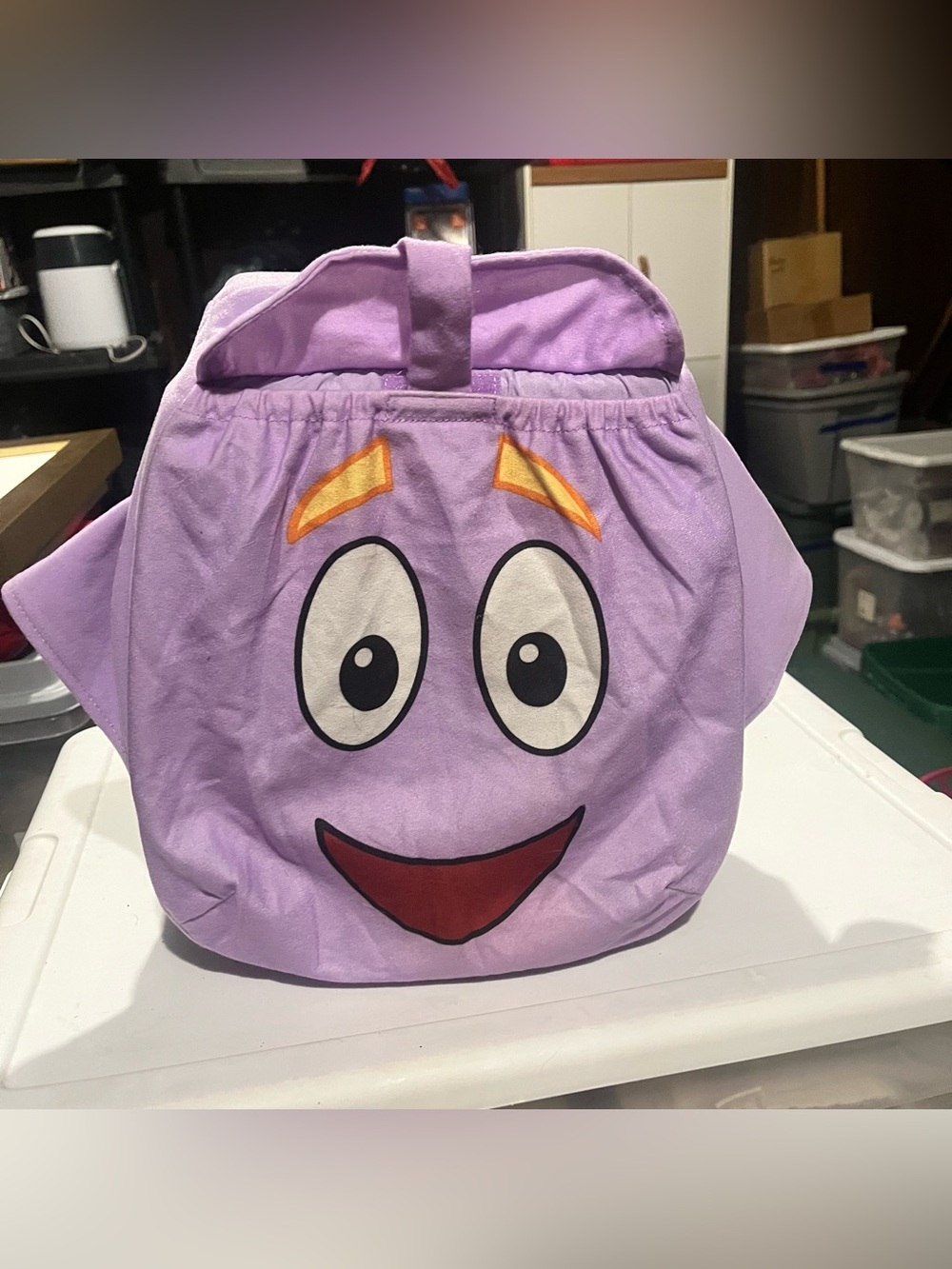 Dora the Explorer Convertible Toddler Backpack Chair 2 In One 2007 Rare